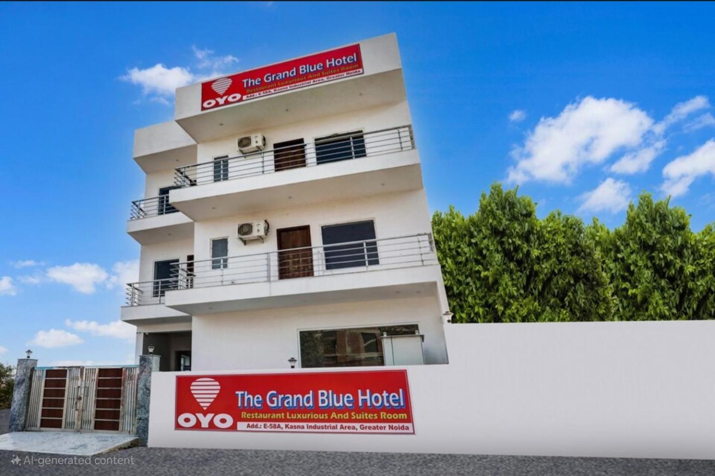 The Grand Blue Hotel Greater Noida Buitenkant foto